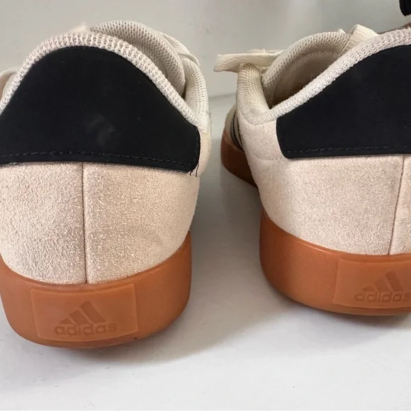 Adidas Cream and Black Sneakers - Picture 2 of 4